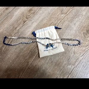 Chloe + Isabel Beaded Wrap Bracelet Blue